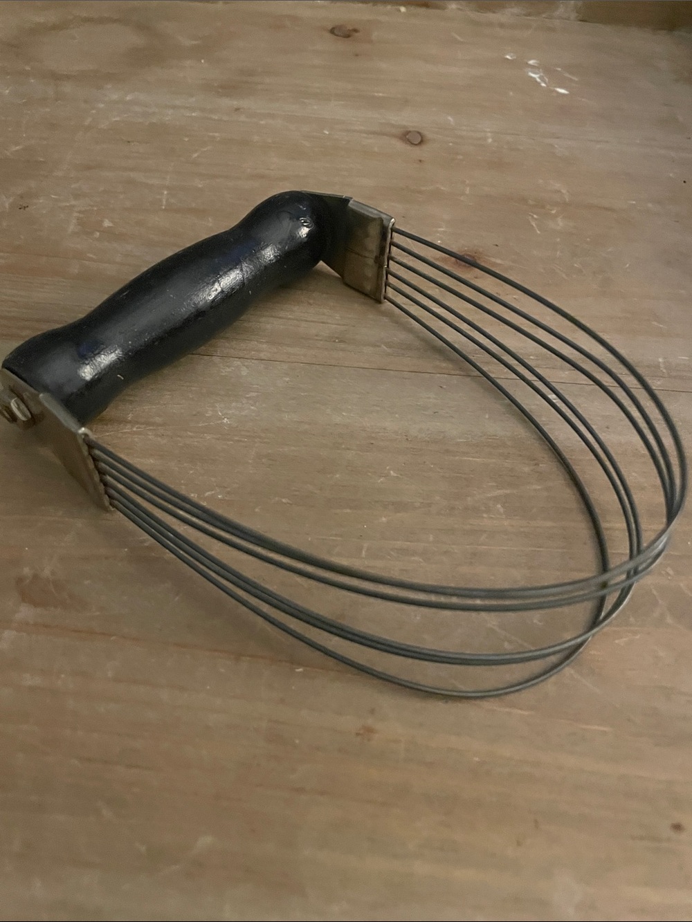 Vintage Androck Black Handle Dough And-rock Blender / Pastry Cutter - Black